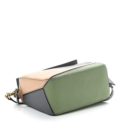 Loewe Calfskin Mini Puzzle Bag Asphalt Grey Nude 4 of 11