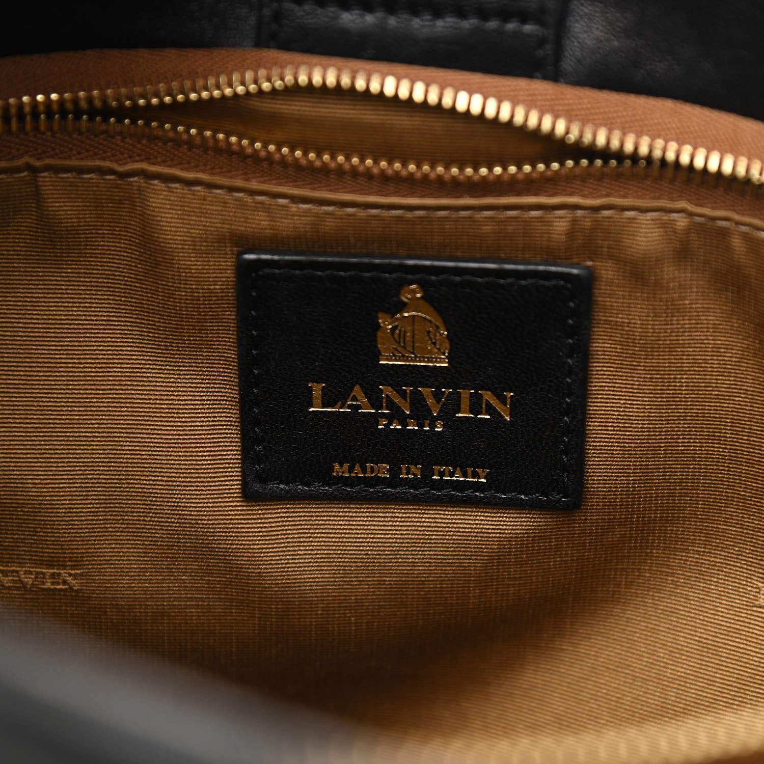 Lanvin Lambskin Quilted Medium Sugar Shoulder Bag Black 7 of 15