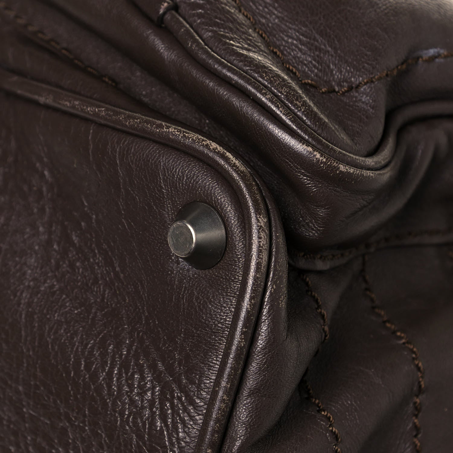 Chloe Calfskin Betty Tote Chocolate 10 of 19