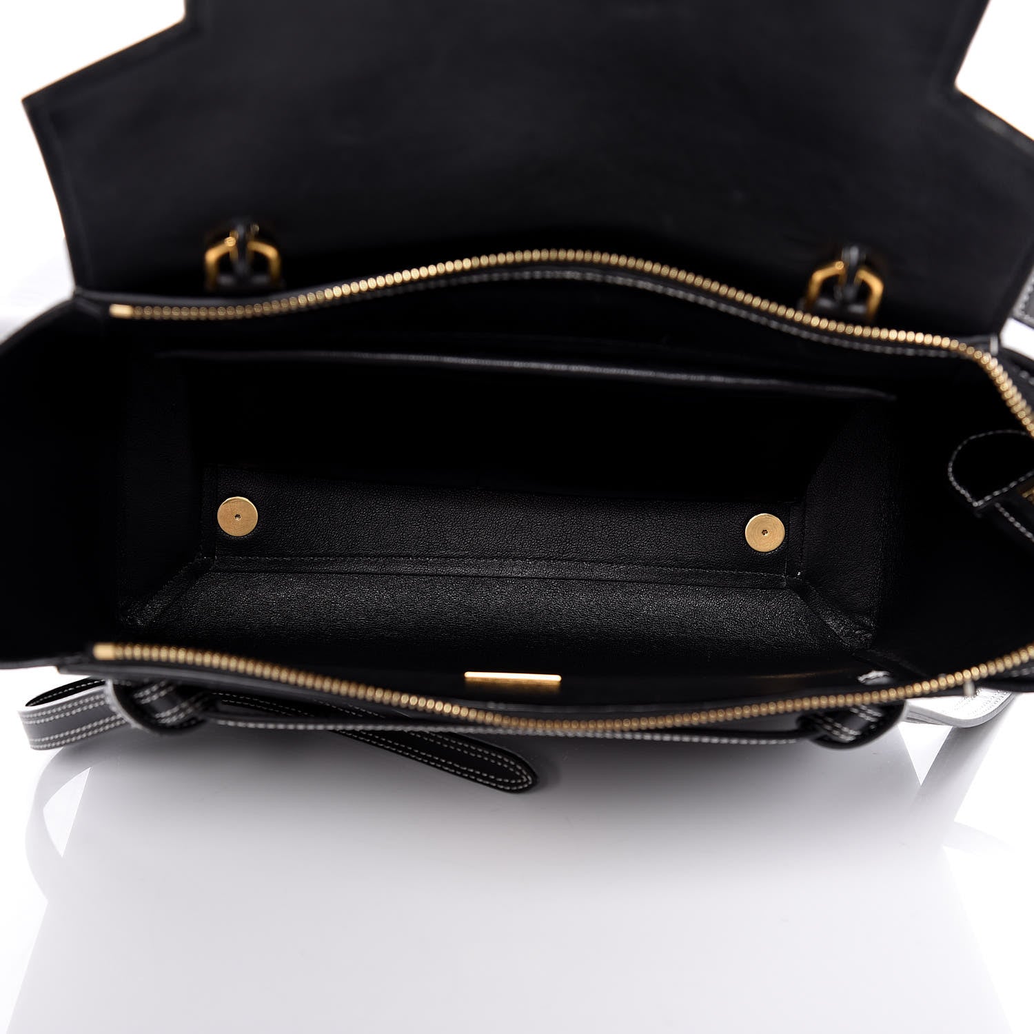 Celine Palmelato Calfskin Mini Belt Bag Black 8 of 15