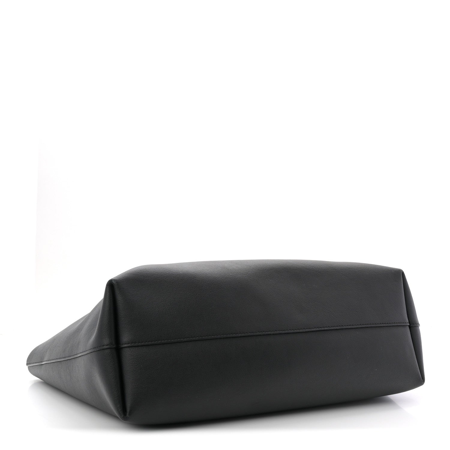 Saint Laurent Calfskin Large Shopping Tote Black 5 of 15