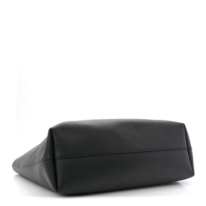 Saint Laurent Calfskin Large Shopping Tote Black 5 of 15