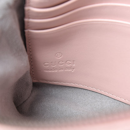 Gucci Calfskin Matelasse Mini GG Marmont Chain Bag Perfect Pink 6 of 10