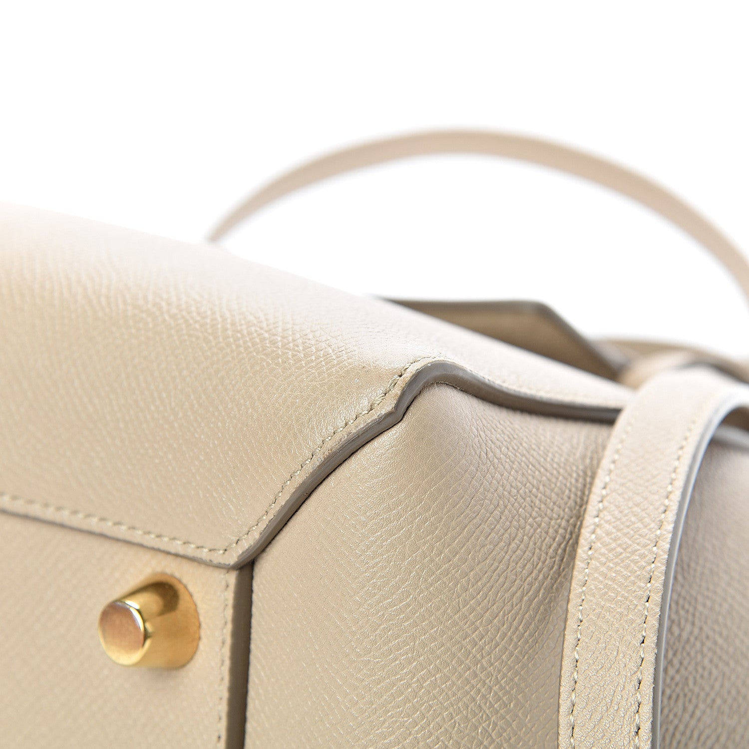 Celine Grained Calfskin Mini Belt Bag Light Taupe 10 of 16
