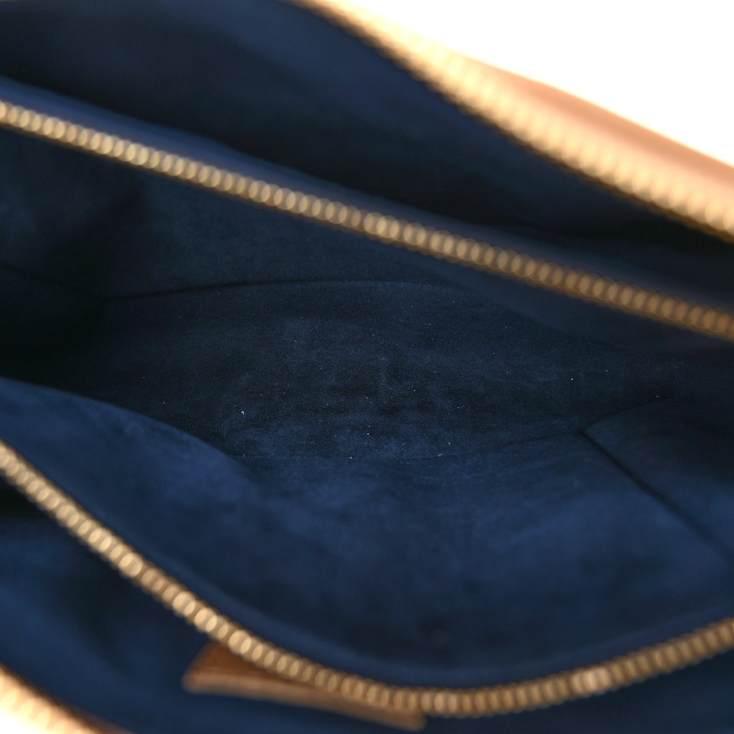 Lambskin Embossed Monogram Coussin PM Camel
