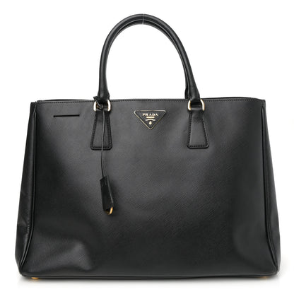 Prada Saffiano Lux Large Tote Black 1 of 10