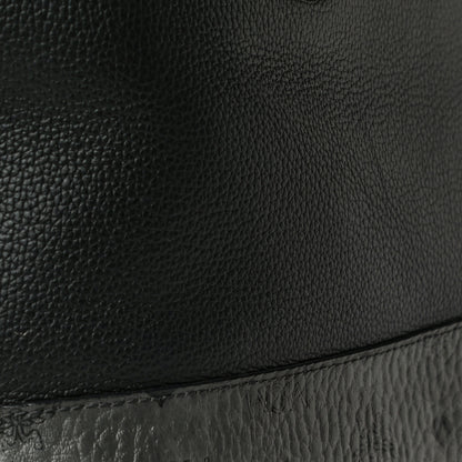 MCM Calfskin Visetos Anya Shopper Tote Black 11 of 16