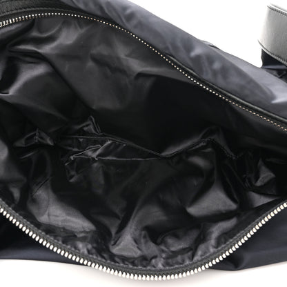 Saint Laurent Nylon City Long Sling Bag Dark Blueberry Black 6 of 11