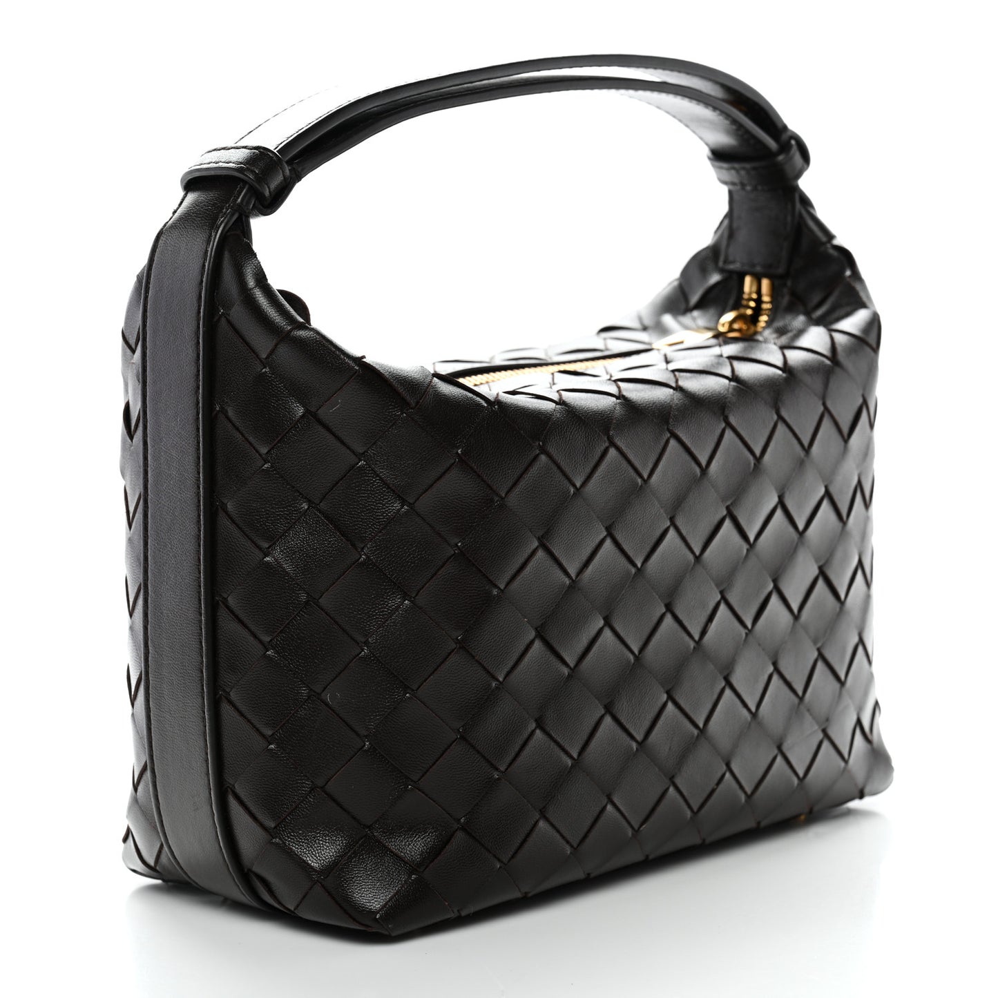 Calfskin Nappa Intrecciato Wallace Fondant