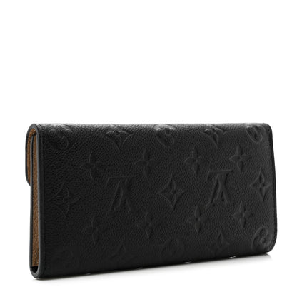 Louis Vuitton Empreinte Josephine Wallet Black 4 of 8