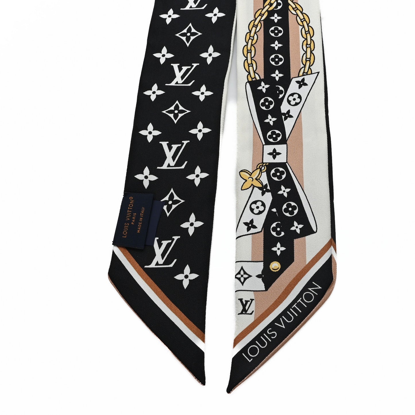 Silk Monogram Let's Go BB Bandeau Black