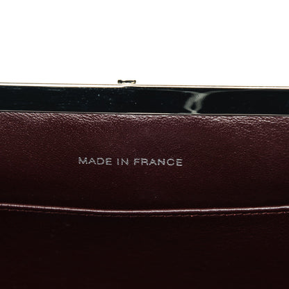 Chanel Lambskin Small Framed Bag Black 7 of 8