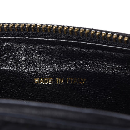 Chanel Lambskin Quilted Tassel Shoulder Bag Black 8 of 9