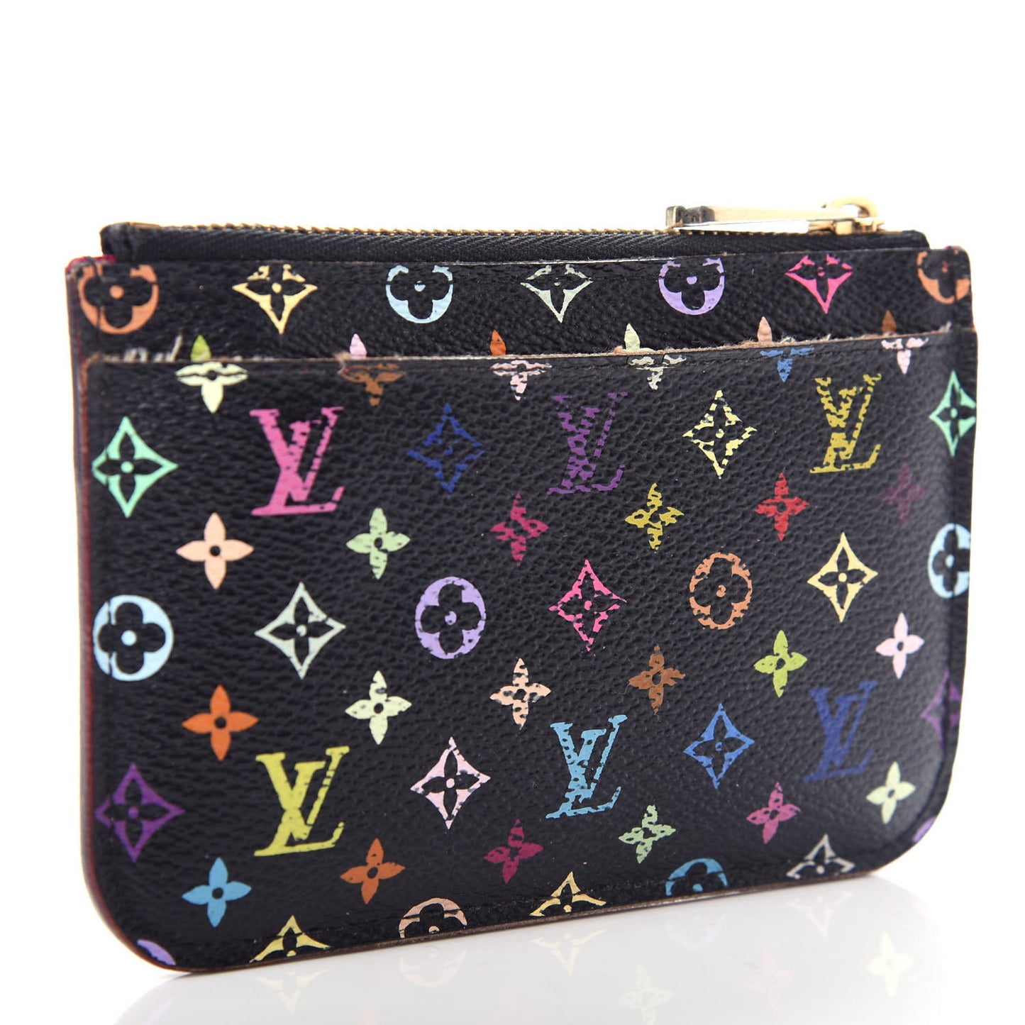 Monogram Multicolor Key Pouch Black Grenade