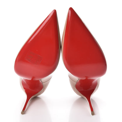 Christian Louboutin Patent So Kate 120 Pumps 41 Nude 5 of 7