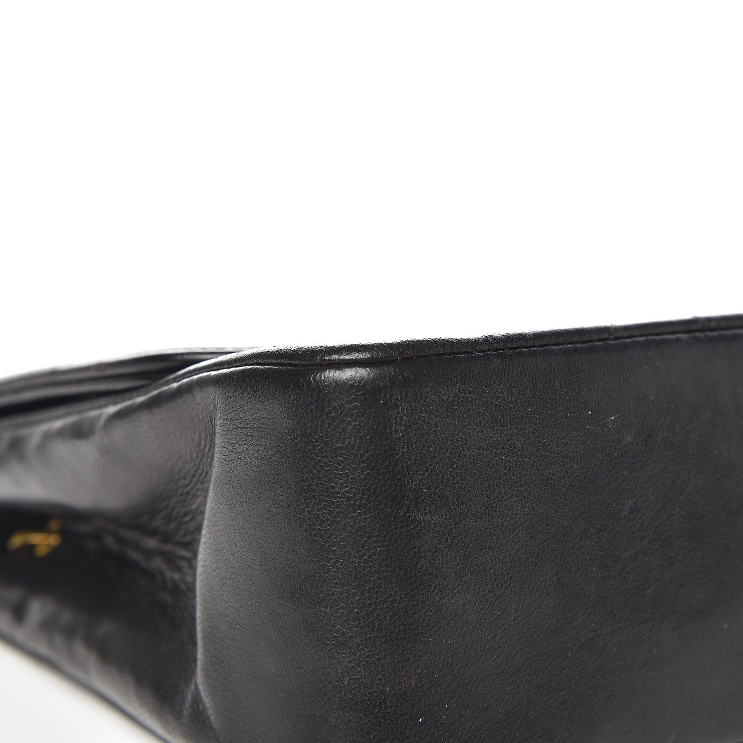 Chanel Lambskin Quilted Medium Single Flap Black 8 of 10