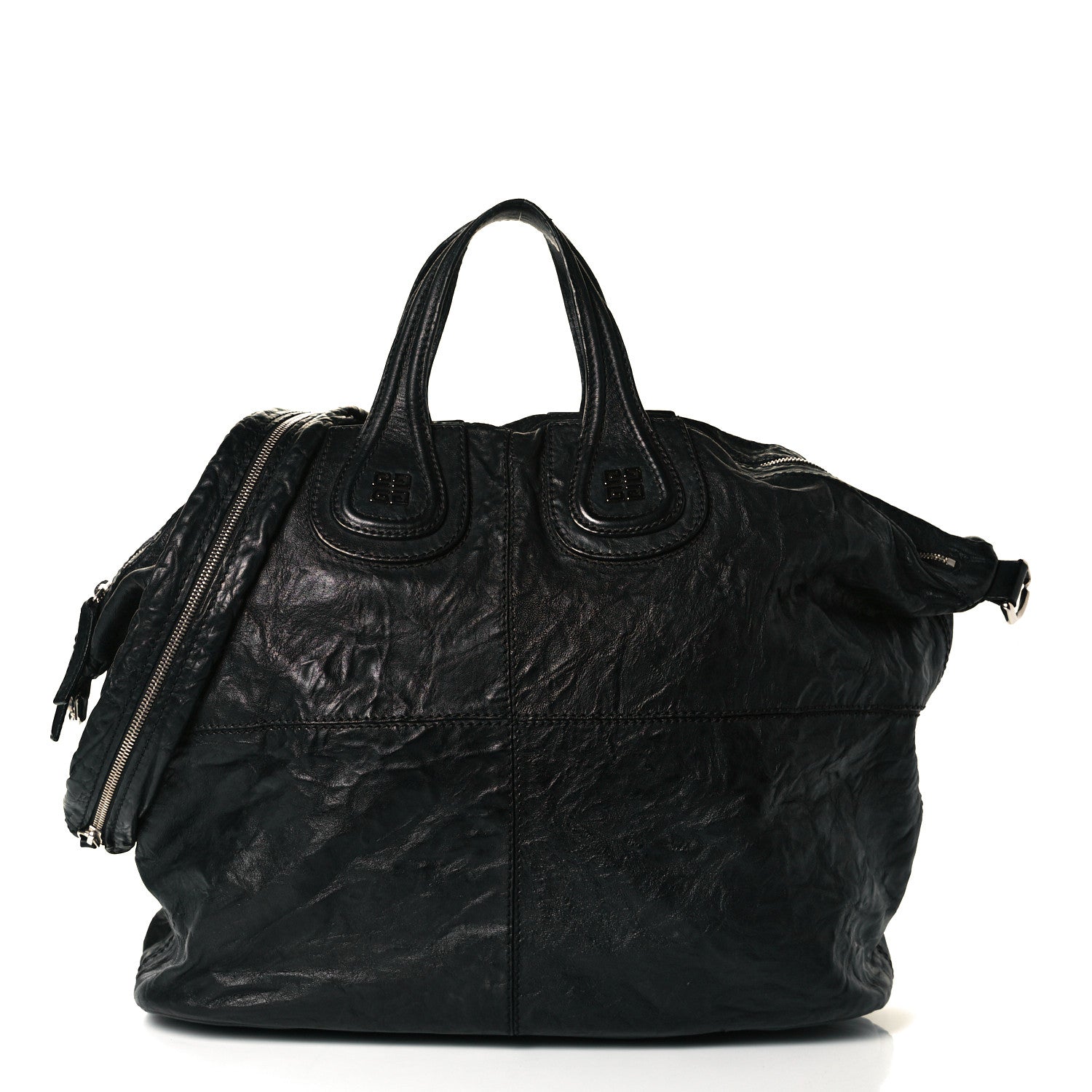 Givenchy Tumbled Sheepskin Large Nightingale Black 1 of 8