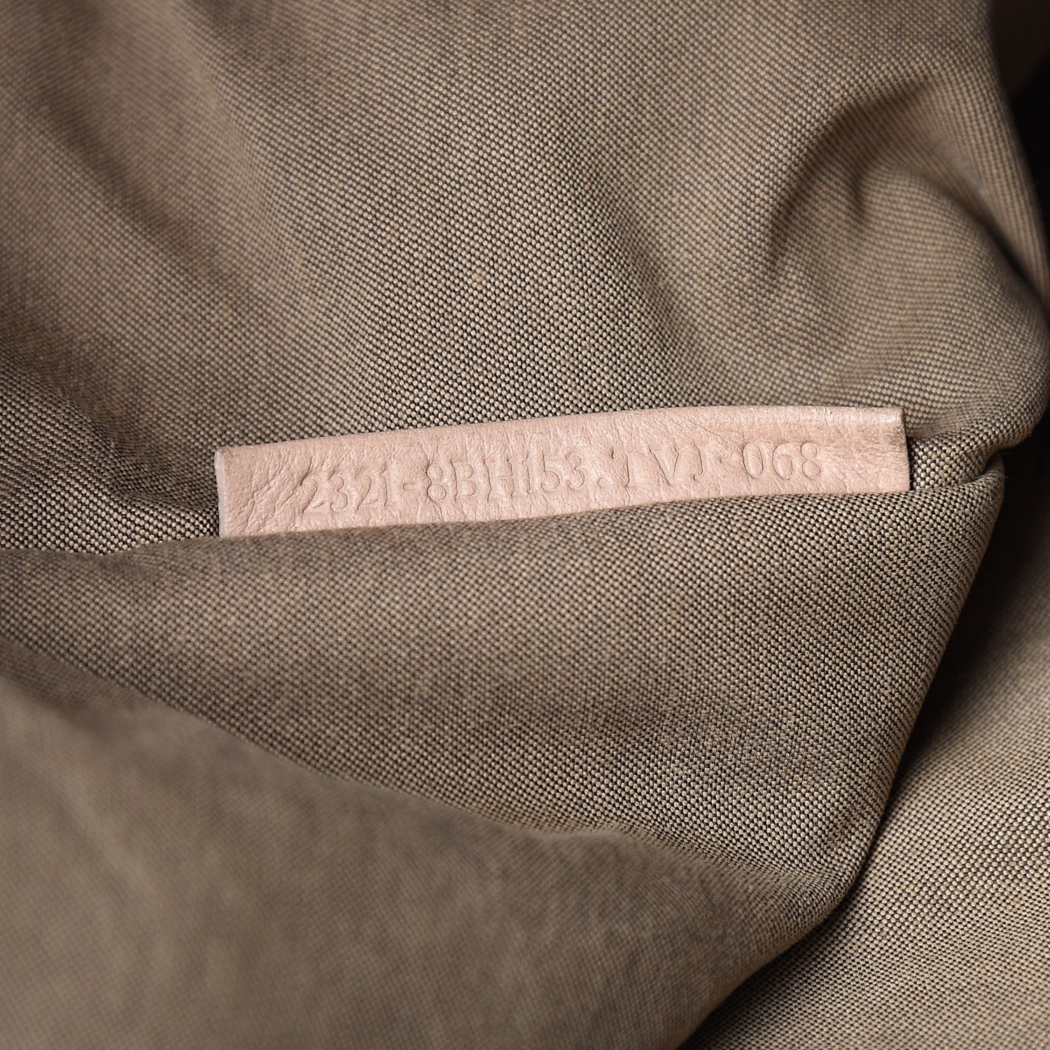 Fendi Zucchino Vitello Shopping Tote Beige Pastel Cipria 6 of 13