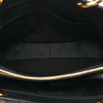 Chanel Caviar Quilted Grand Shopping Tote GST Black 6 of 13
