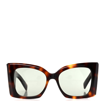 Saint Laurent Acetate Blaze Sunglasses SL M119 Tortoise 2 of 9