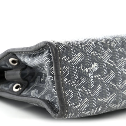 Goyard Goyardine Jouvence MM Toiletry Pouch Grey Grey 11 of 12
