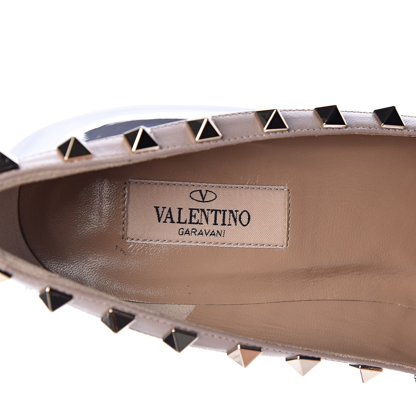Patent Rockstud 85mm Pumps 39 Black Poudre