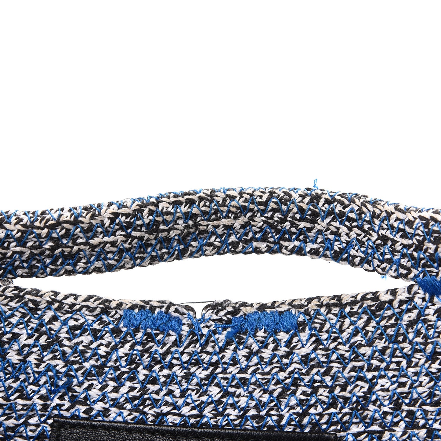Tweed Toggle Convertible Tote Bleu