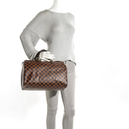 Louis Vuitton Damier Ebene Speedy 35 4 of 7