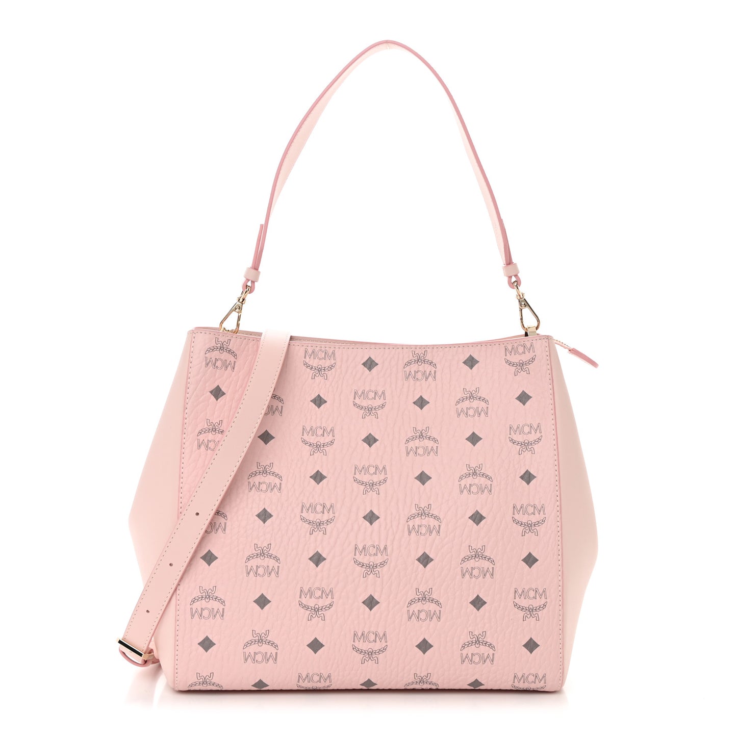 Visetos Medium Aren Hobo Powder Pink