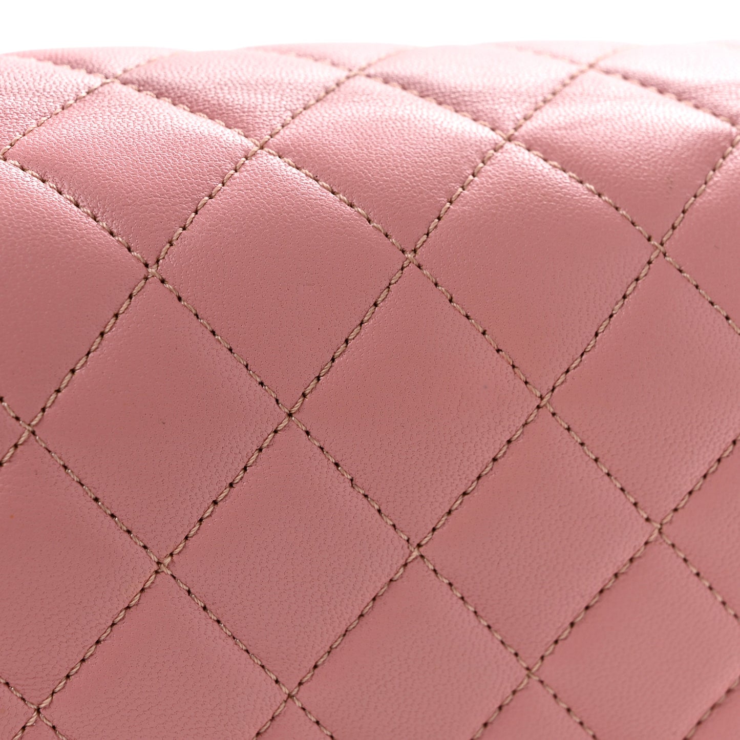 Lambskin Quilted Small Citizen Chic Flap Pink