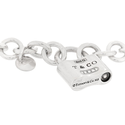 Tiffany Sterling Silver 1837 Lock Charm Bracelet 3 of 3