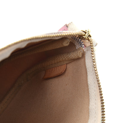 Louis Vuitton Damier Azur 2016 Christmas Animation Mini Pochette Accessories 9 of 13