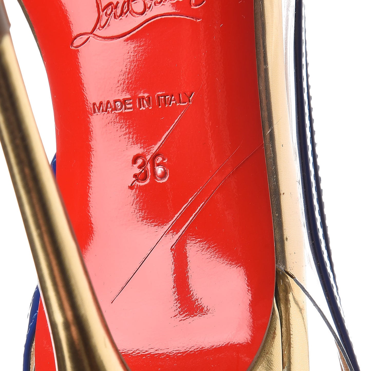 Patent PVC Paralili 100 Pumps 36 Corazon