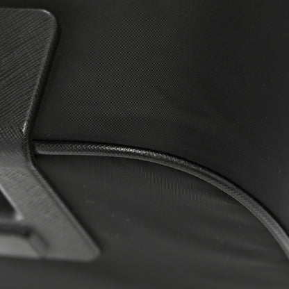 Prada Tessuto Nylon Saffiano Trolley Rolling Suitcase Luggage Black 12 of 12