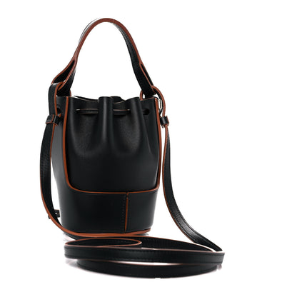 Loewe Calfskin Balloon Nano Bucket Bag Black Tan 2 of 8