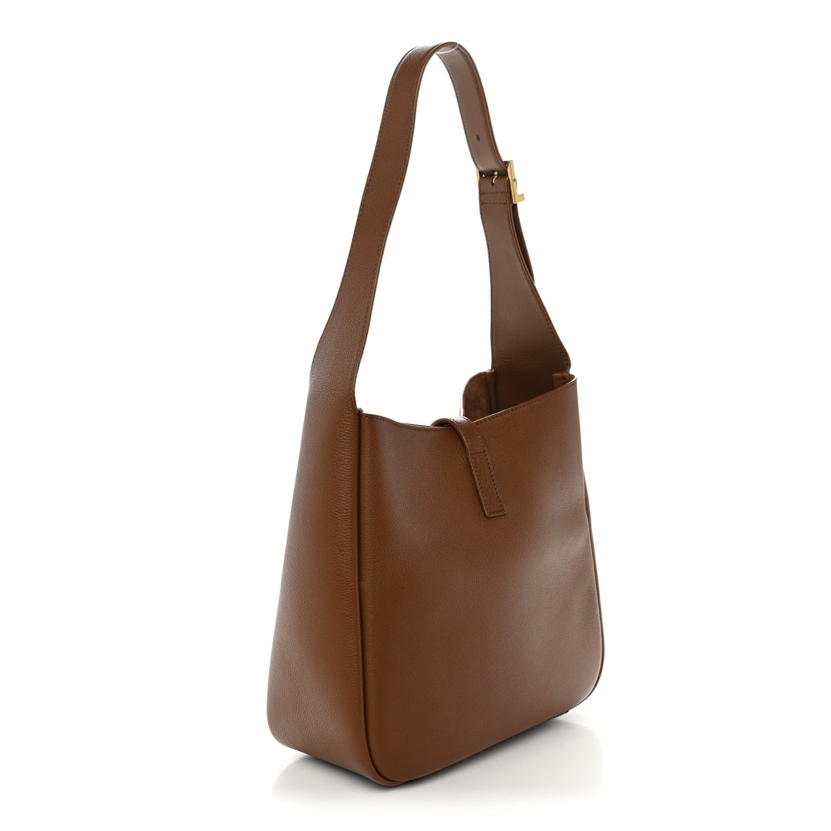 Grained Calfskin Small Le 5 A 7 Supple Hobo Fox
