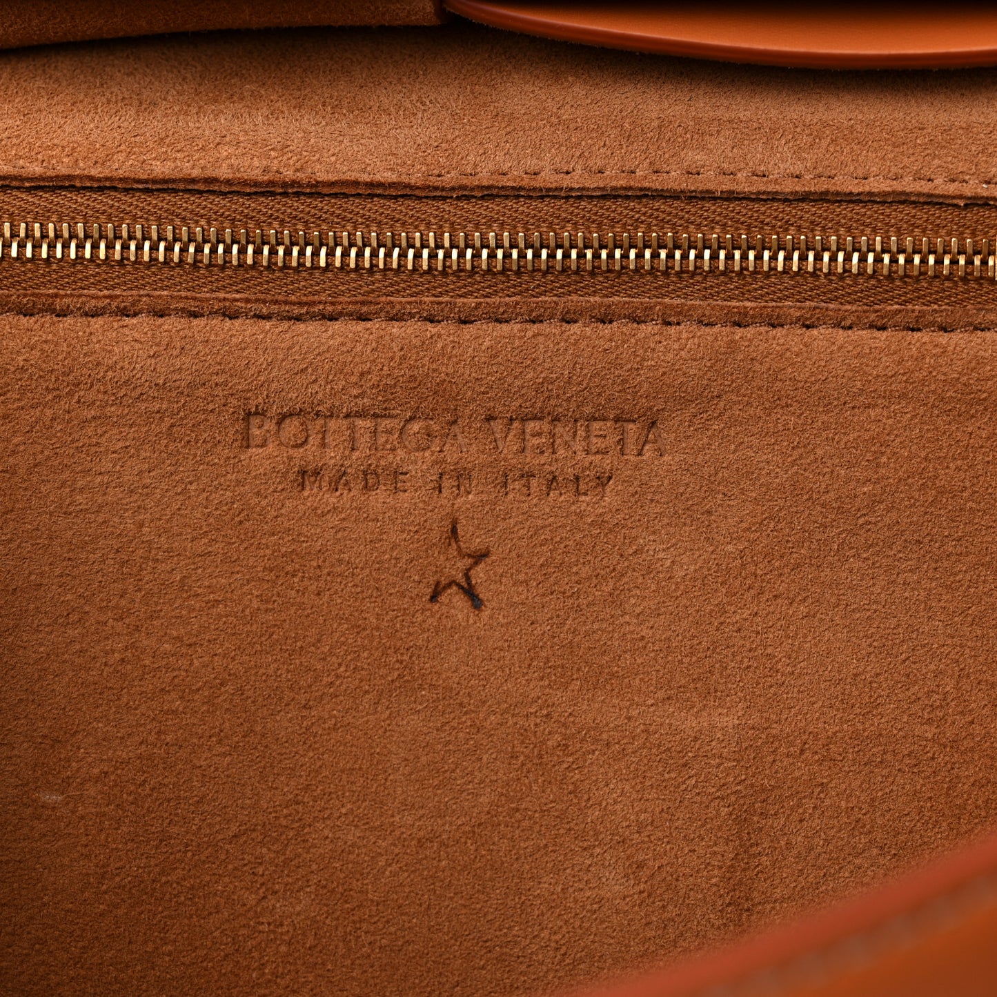 French Calfskin Maxi Intrecciato Mini Arco Clay
