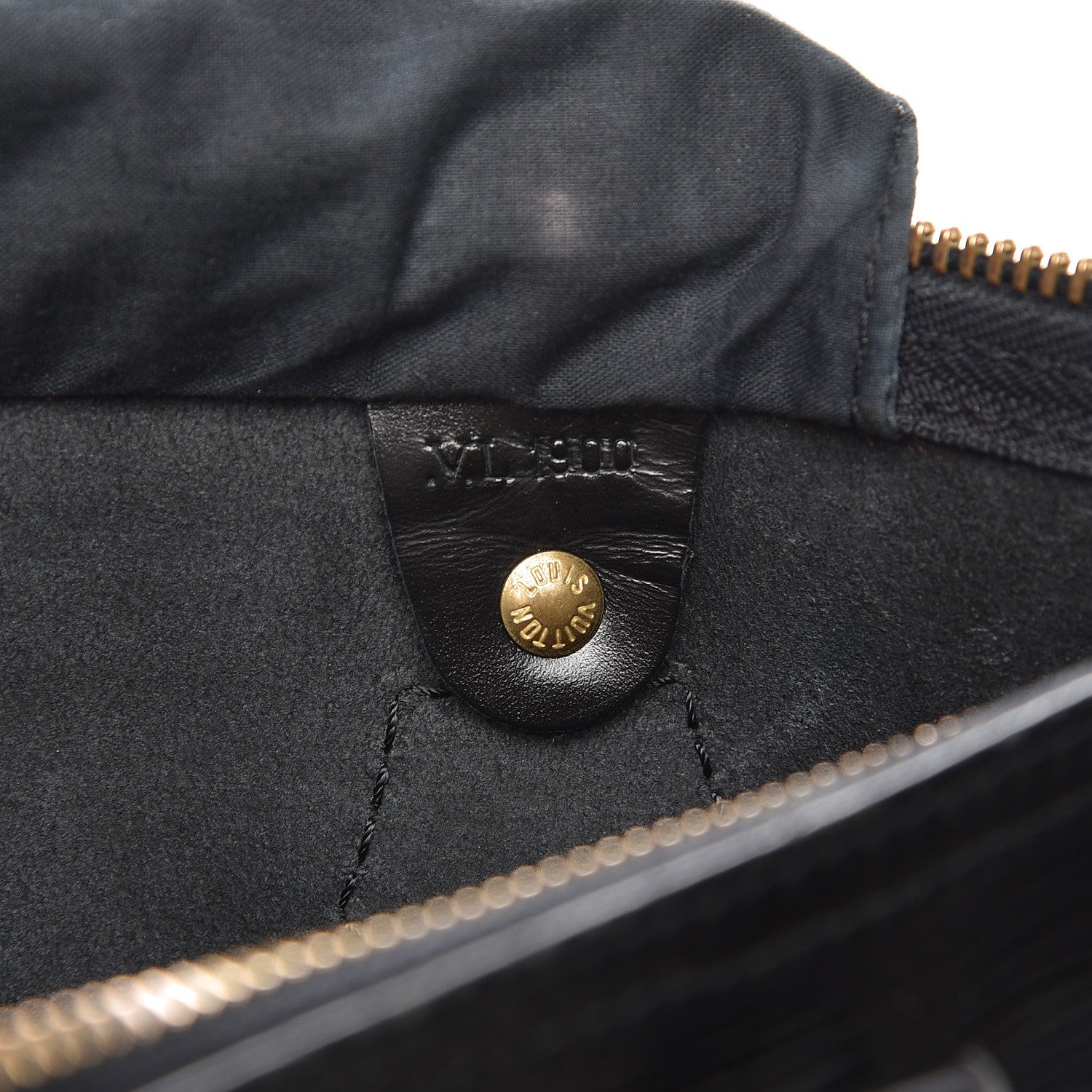 Louis Vuitton Epi Speedy 30 Black 8 of 15