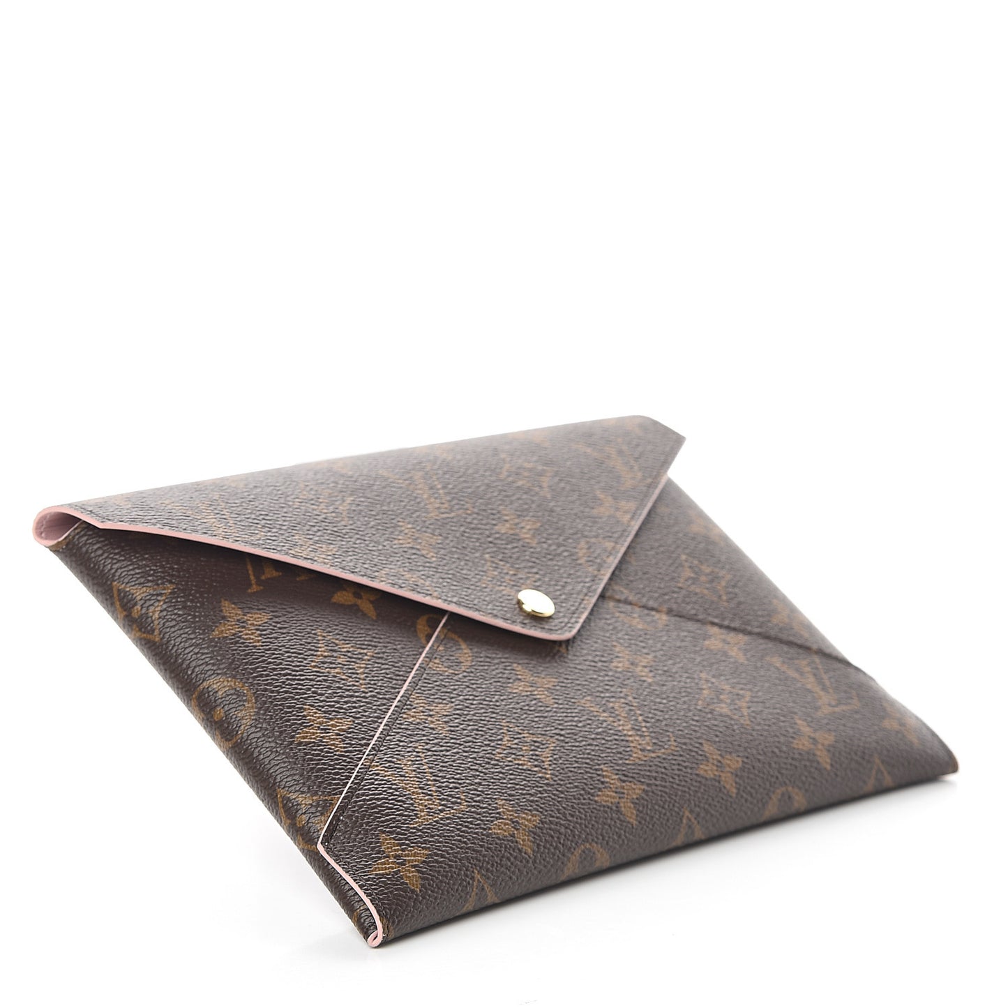 Monogram Large Kirigami Pochette Insert Rose Ballerine