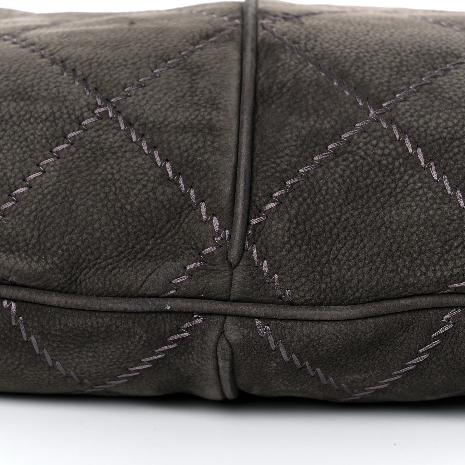 Chanel Suede Ultimate Stitch Hobo Grey 7 of 15