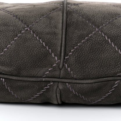 Chanel Suede Ultimate Stitch Hobo Grey 7 of 15