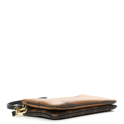 Louis Vuitton Reverse Monogram Giant Double Zip Pochette 4 of 12