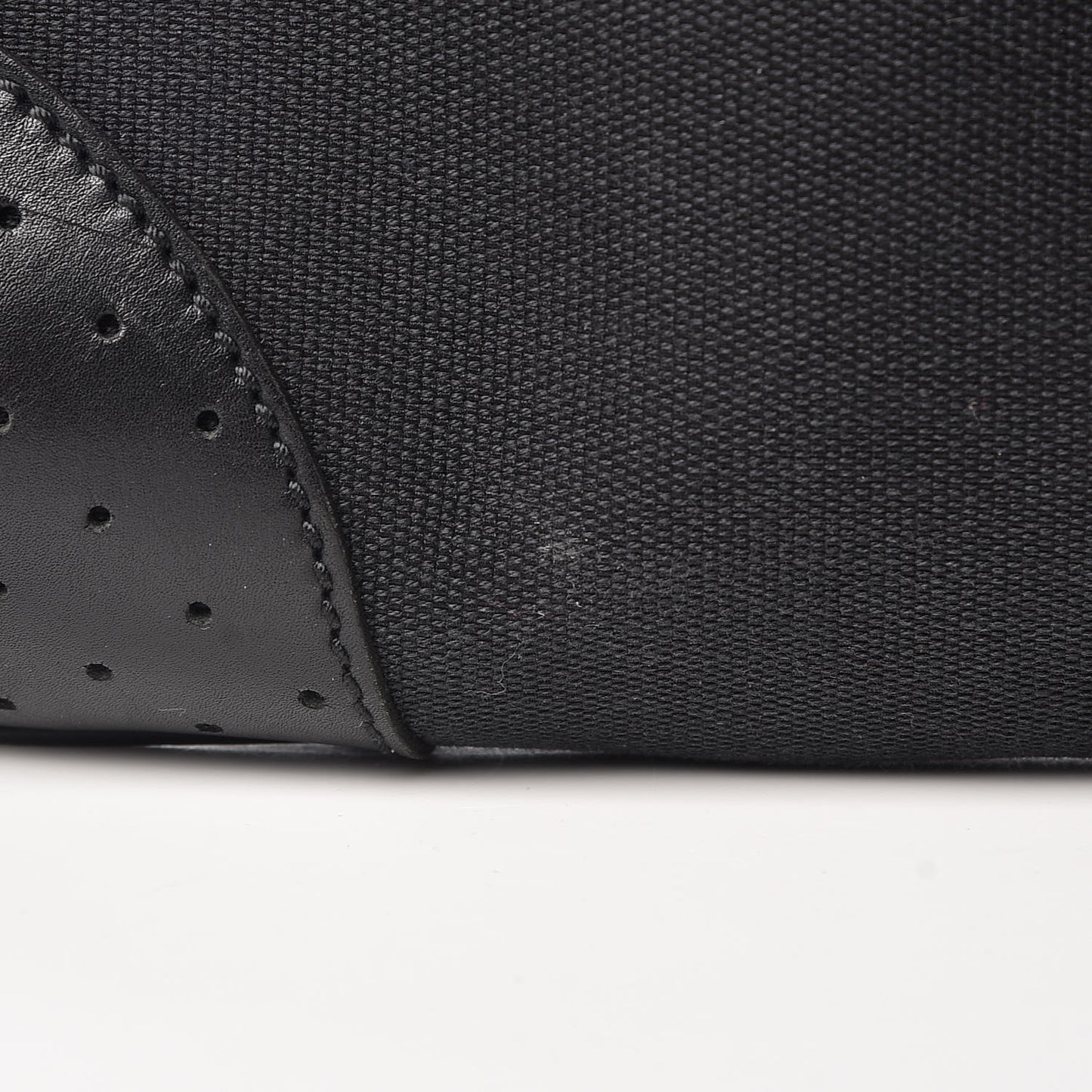 Canvas GG Reins Shoulder Bag Black