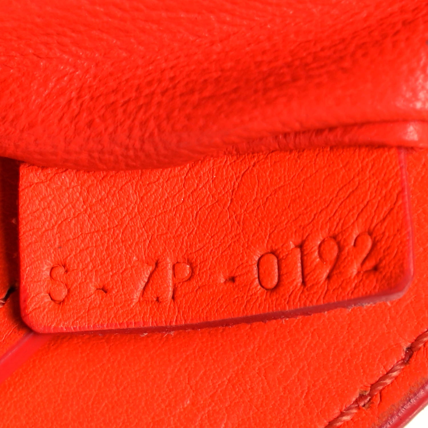 Celine Smooth Calfskin Mini Luggage Orange 11 of 26