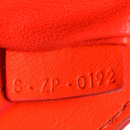 Celine Smooth Calfskin Mini Luggage Orange 11 of 26
