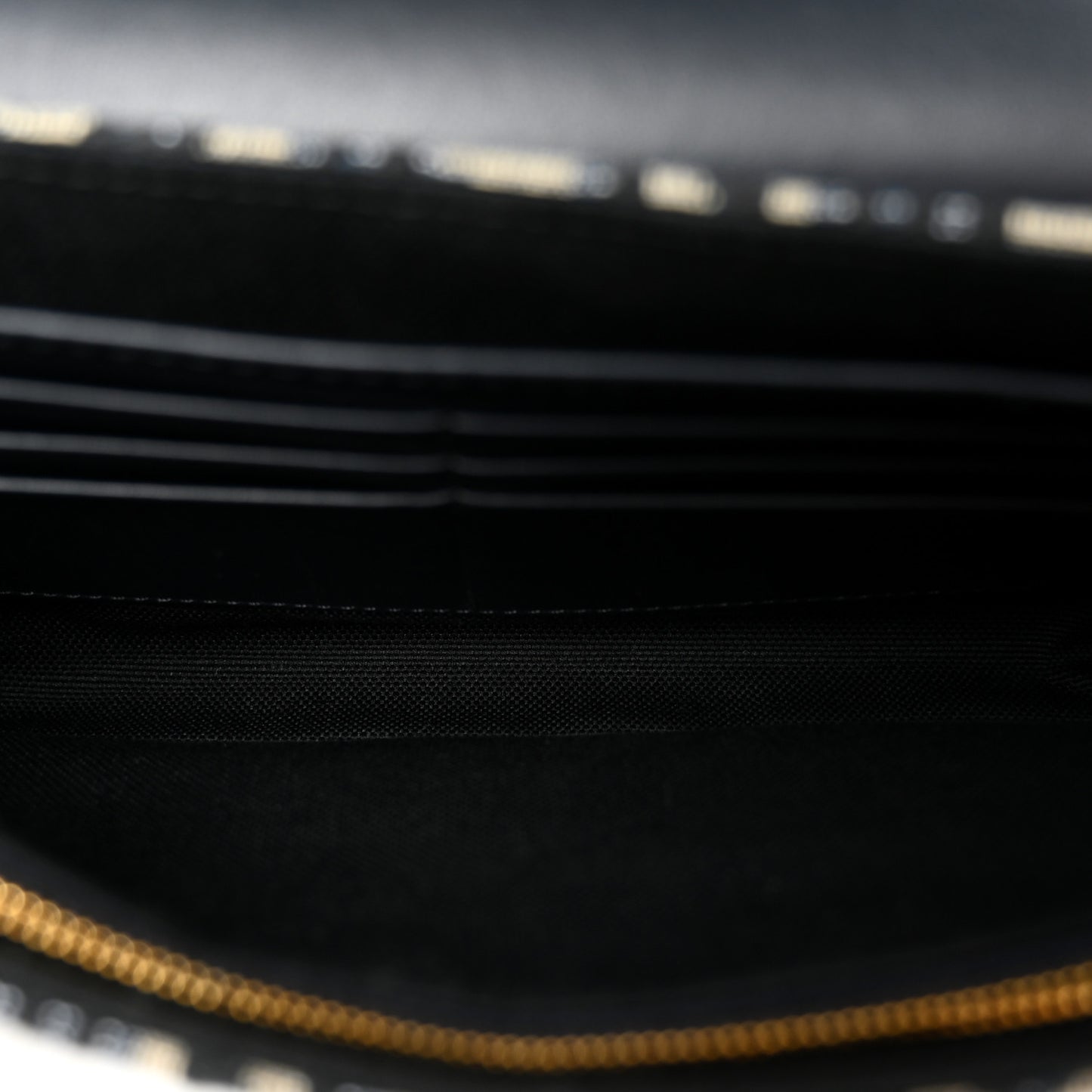 Oblique Smooth Calfskin Medium Saddle Pouch With Chain Blue