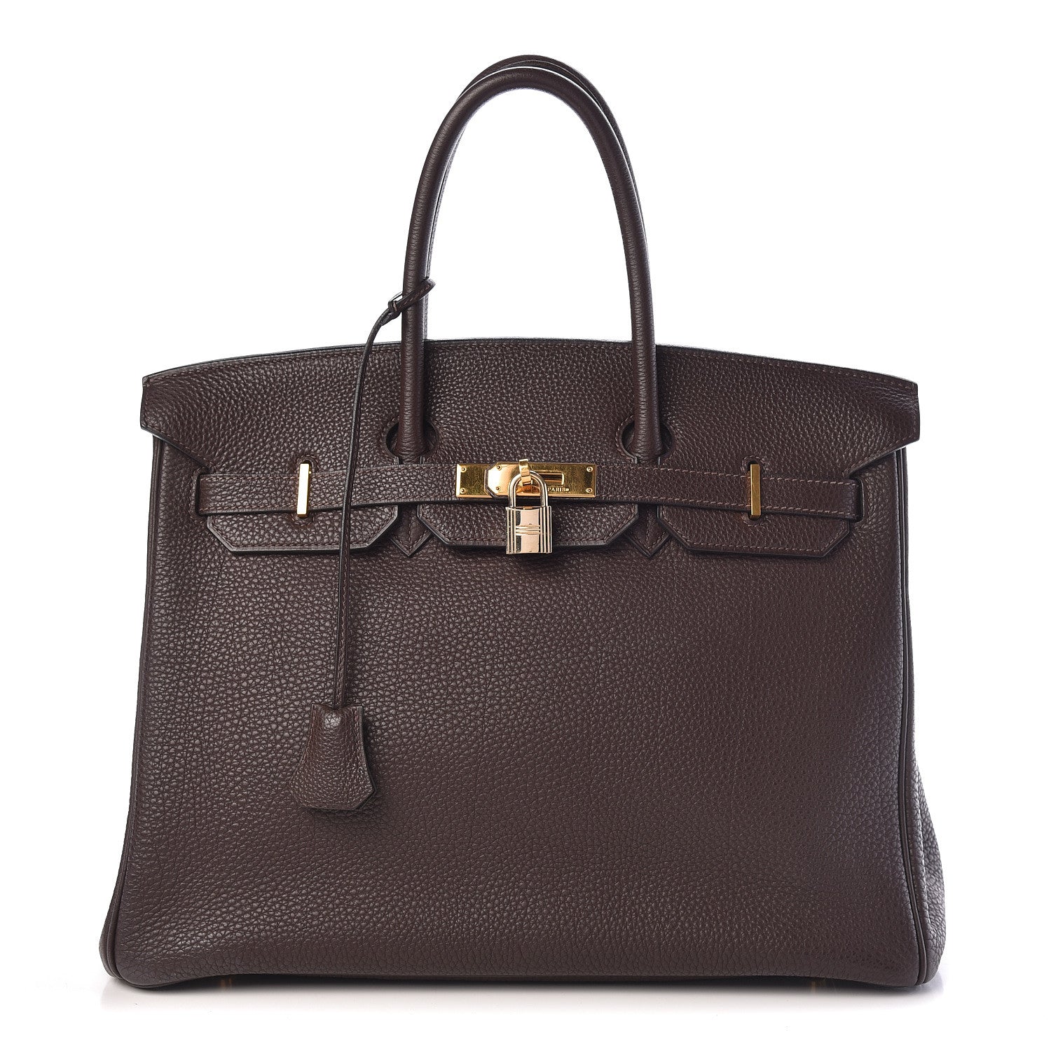 Hermes Togo Birkin 35 Chocolate 1 of 16