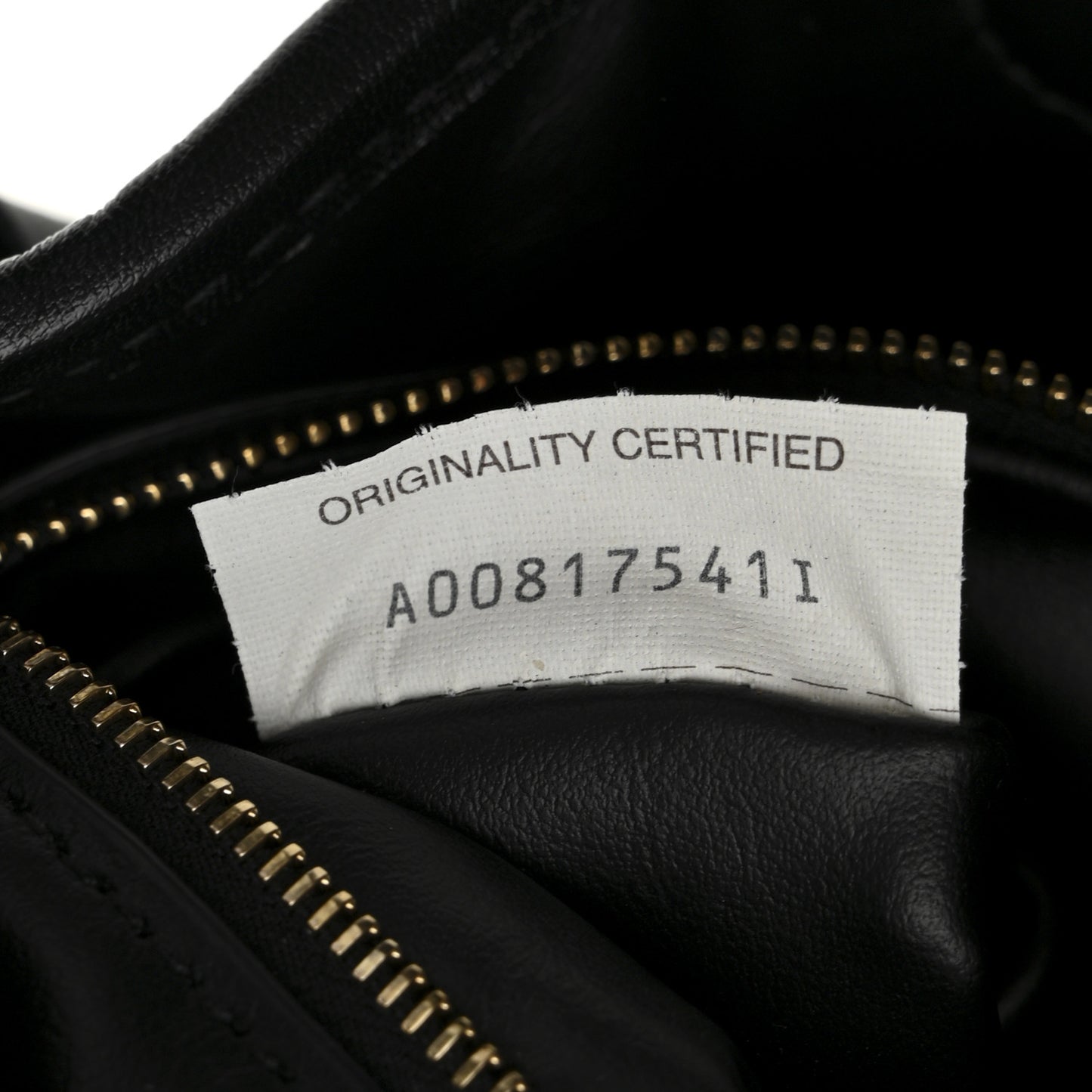 Calfskin Intrecciato Small Hop Black