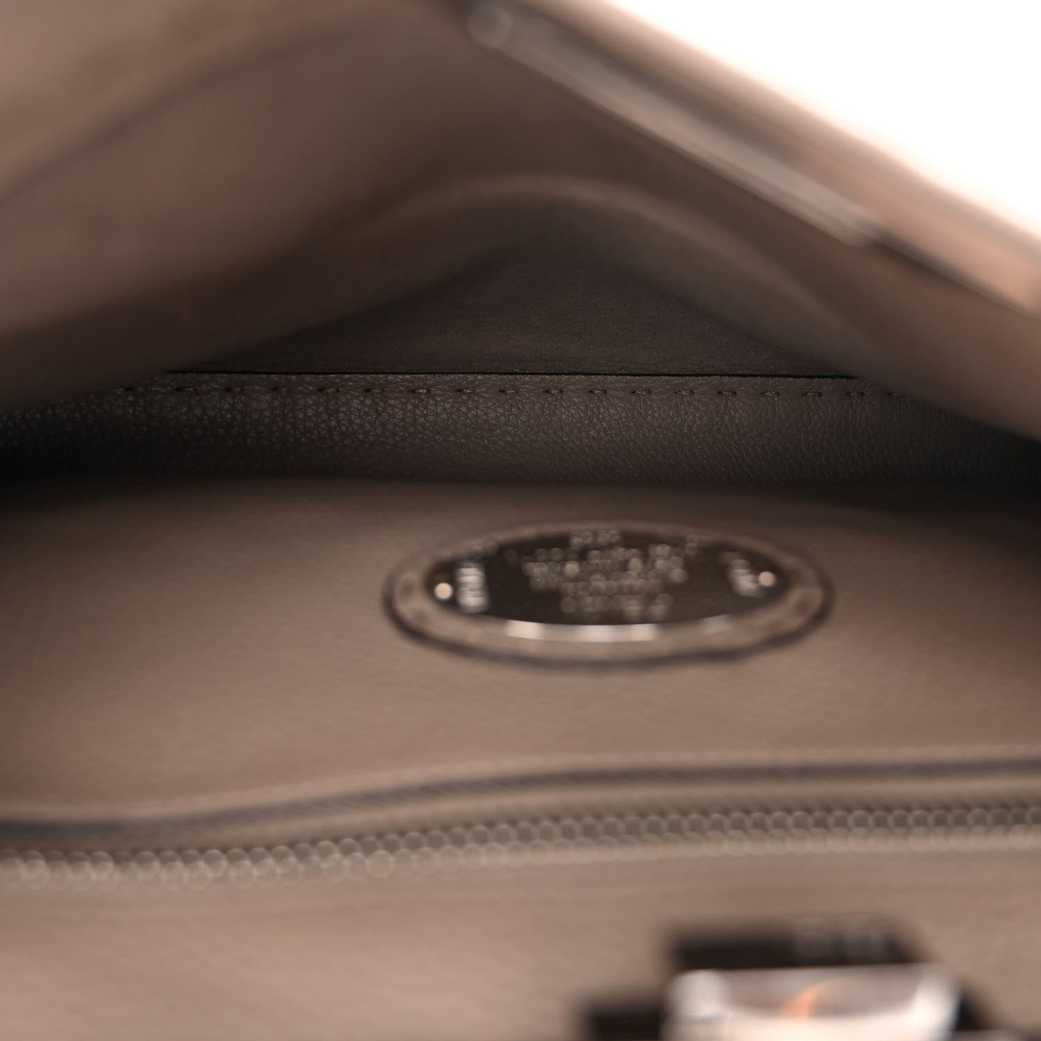 Fendi Cuoio Romano Selleria Medium Peekaboo Iconic Satchel Corda 6 of 10