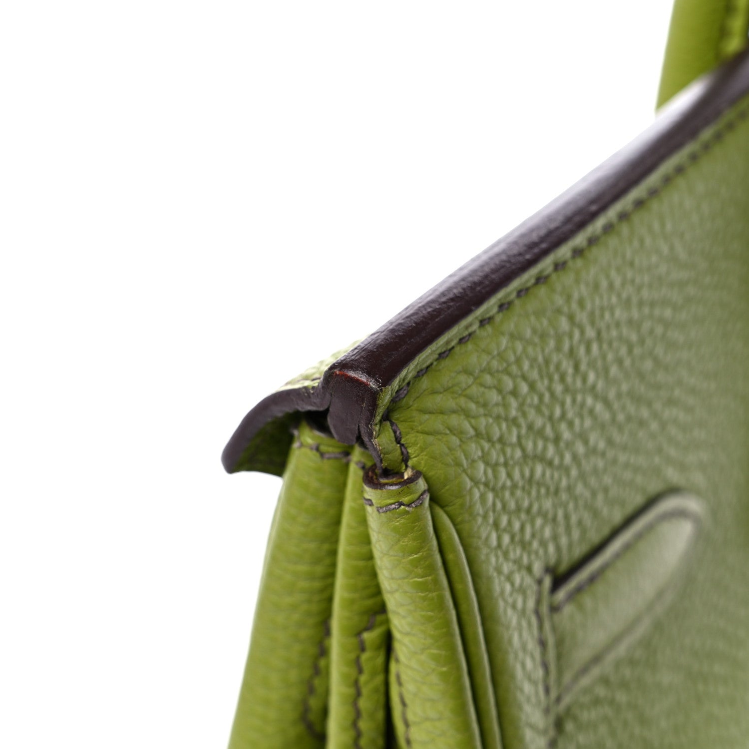 Hermes Togo Birkin 30 Vert Anis 16 of 18